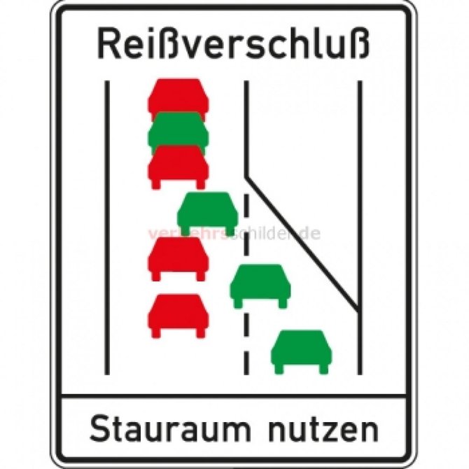  iliustr./Vokietijoje naudojamas ženklas „Užtrauktukas“
