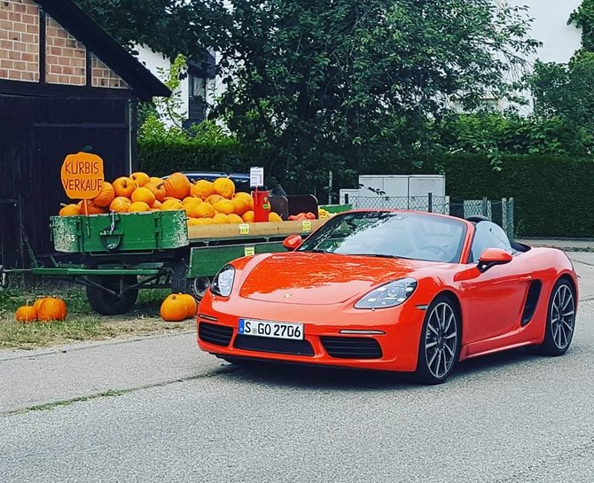 AFP/„Scanpix“ nuotr./„Porsche Boxster 718“