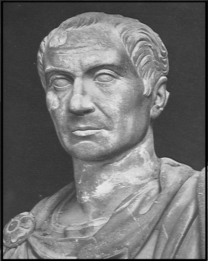 LEM iliustr. Imperatorius Gajus Julijus Cezaris pertvarkė sudėtingą ir painų romėniškąjį kalendorių./Wikipedia.com) 