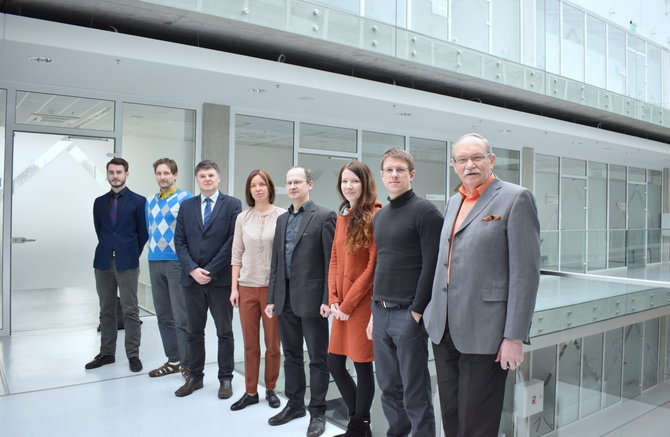 „Gruppo FOS Lithuania“ vadovė R. Makauskienė kartu su KTU Biomedicininės inžinerijos instituto komanda.