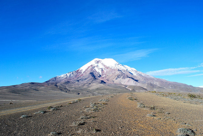 Chimborazo ugnikalnis Ekvadore