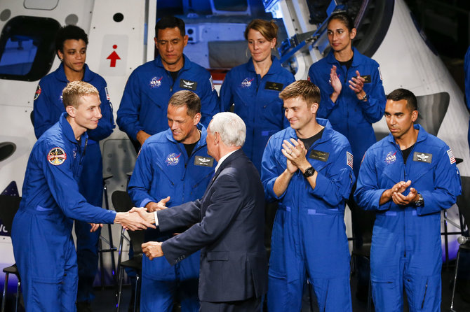 „Scanpix“/AP nuotr./12 naujų NASA astronautų