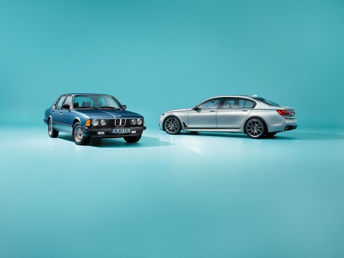 BMW nuotr./BMW 7 Series Edition 40 Jahre