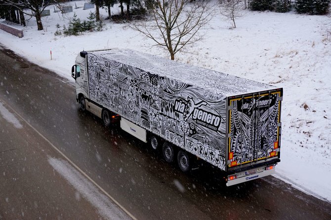 „Via Genero“ nuotr./ Lietuvos Laisvės vilkikas („Freedom Truck“)