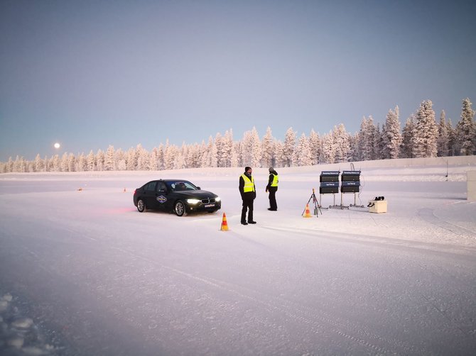 Žilvino Pekarsko / 15min nuotr./„Good Year“ 2014 m. atidarytas Arkties padangų bandymo centras