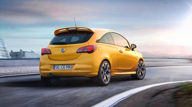 Opel nuotr./Naujasis „Opel Corsa GSi“: sportiškas spuogas ant ratų