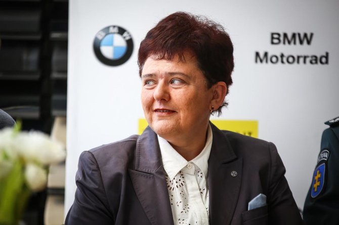 Egidijaus Babelio nuotr./Diana Varnaitė, „BMW Mototurizmo sprinto“ spaudos konferencija