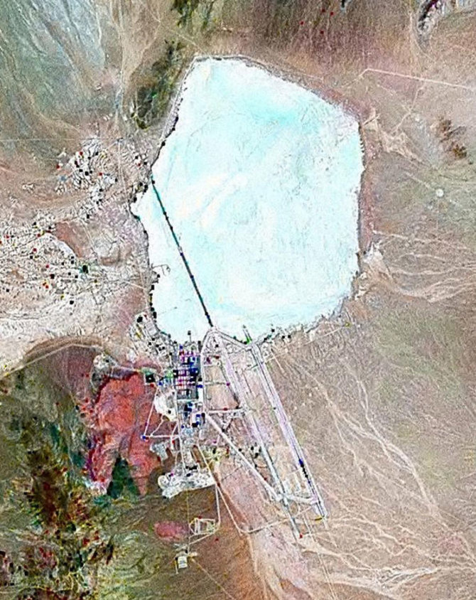 NASA/Wikimedia.org nuotr./„Area 51“ vaizdas iš kosmoso