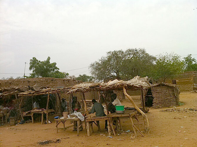 Editos Nichols archyvo nuotr./Kaimelis Nigeryje