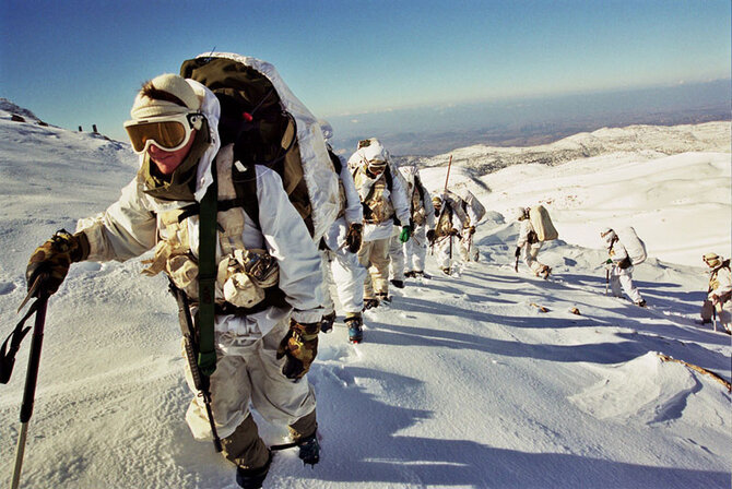 idfblog.com nuotr./Elitinis Izraelio armijos alpinistų būrys