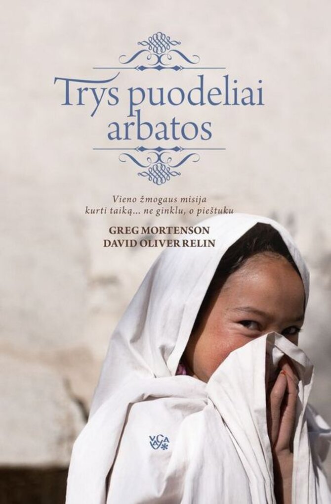 Knygos viršelis/Knyga „Trys puodeliai arbatos“