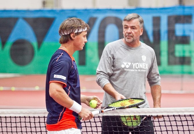 Irmanto Gelūno / 15min nuotr./Ričardas Berankis ir Remigijus Balžekas