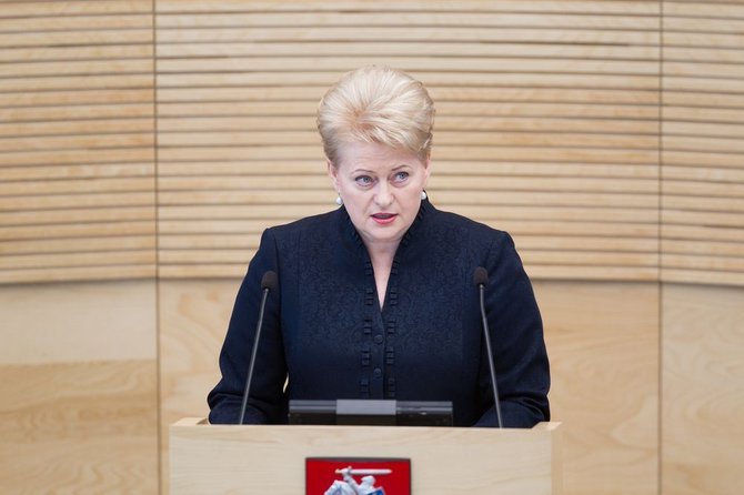 Irmanto Gelūno / 15min nuotr./Dalia Grybauskaitė Seime perskaitė metinį pranešimą