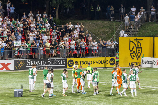 Irmanto Gelūno / BNS nuotr./FK Žalgiris ir PFC Ludogorets