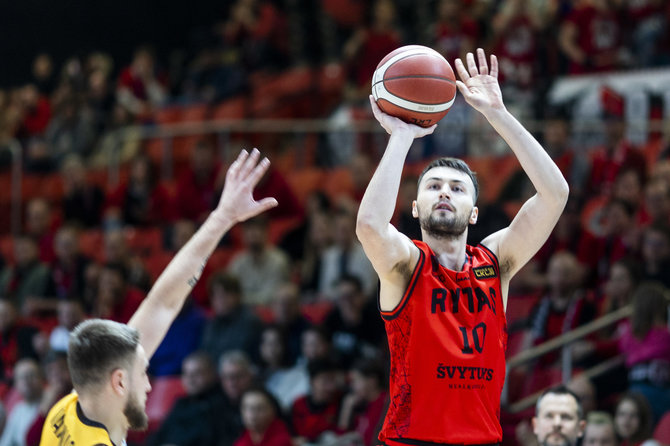 Irmanto Gelūno / BNS nuotr./LKL čempionato rungtynės: Vilniaus „Rytas“ – Šiaulių „Šiauliai“