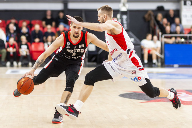 Irmanto Gelūno / BNS nuotr./LKl rungtynės: Vilniaus „Rytas“ - Mažeikių „M Basket Dalamode“