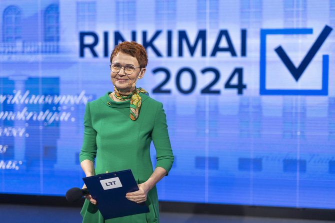 Irmanto Gelūno / BNS nuotr./Kandidatų į Prezidentus debatai 2024