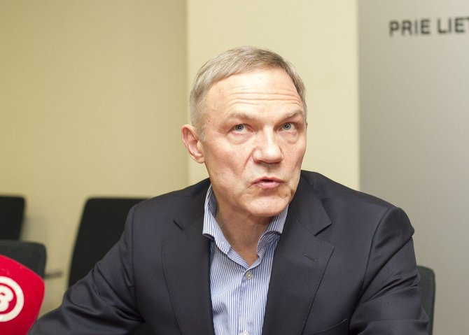 Lietuvos fechtavimo federacijos prezidentas Vytautas Polujanskas