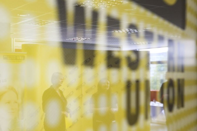Irmanto Gelūno / 15min nuotr./„Western Union“ ketvirtadienį atidarė naują biurą Vilniuje