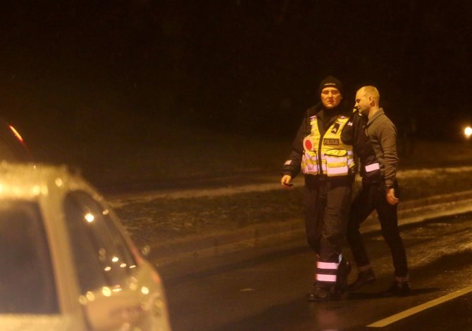 Irmanto Gelūno/15min.lt nuotr./Policijos reidas sostinės gatvėse