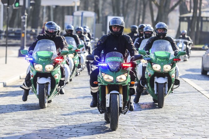 Irmanto Gelūno / 15min nuotr./Lietuvos kelių policija pradėjo patruliuoti motociklais