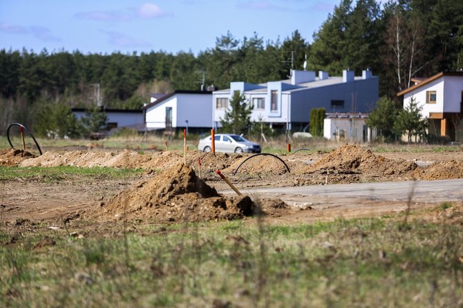 Irmanto Gelūno / 15min nuotr./Būsimasis kvartalas Pašilių kaime