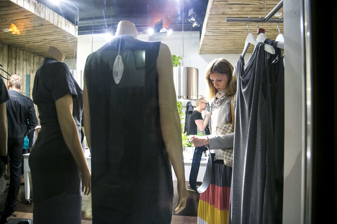 Irmanto Gelūno / 15min nuotr./„Shopping Night Out“ akimirka