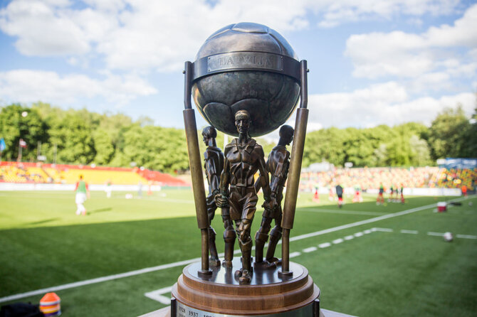Irmanto Gelūno / BNS nuotr./Baltijos futbolo taurė