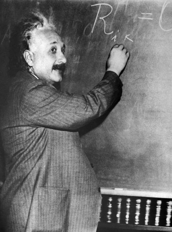 AFP/„Scanpix“ nuotr./Albertas Einsteinas