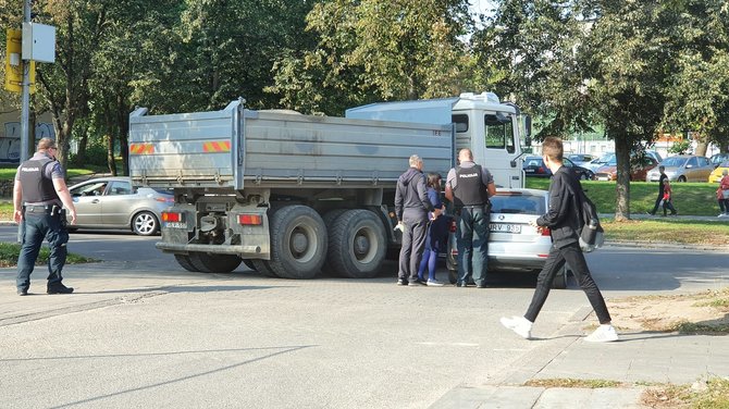 15min skaitytojo nuotr./Įvykio vietoje