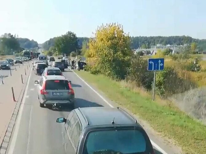 Nuotrauka iš Kristinos G. „Facebook“ profilio/Įvykio vietoje