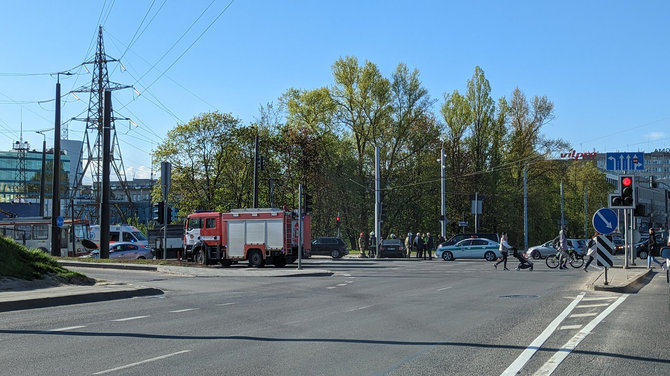 15min skaitytojo nuotr./Įvykio vietoje