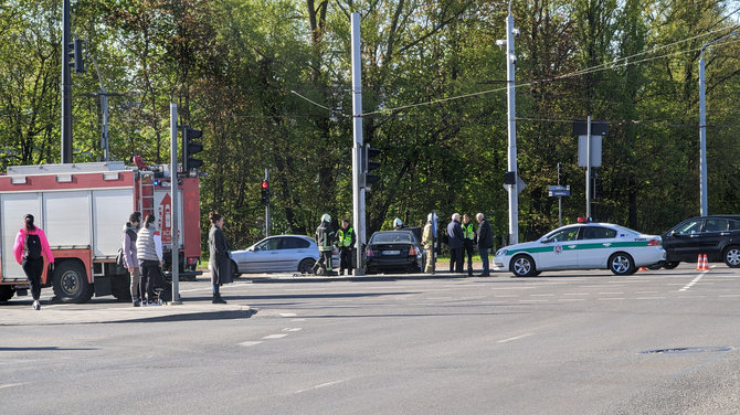 15min skaitytojo nuotr./Įvykio vietoje