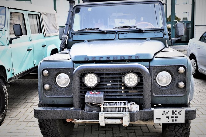 VSAT nuotr./Sulaikytas „Land Rover Defender“ 