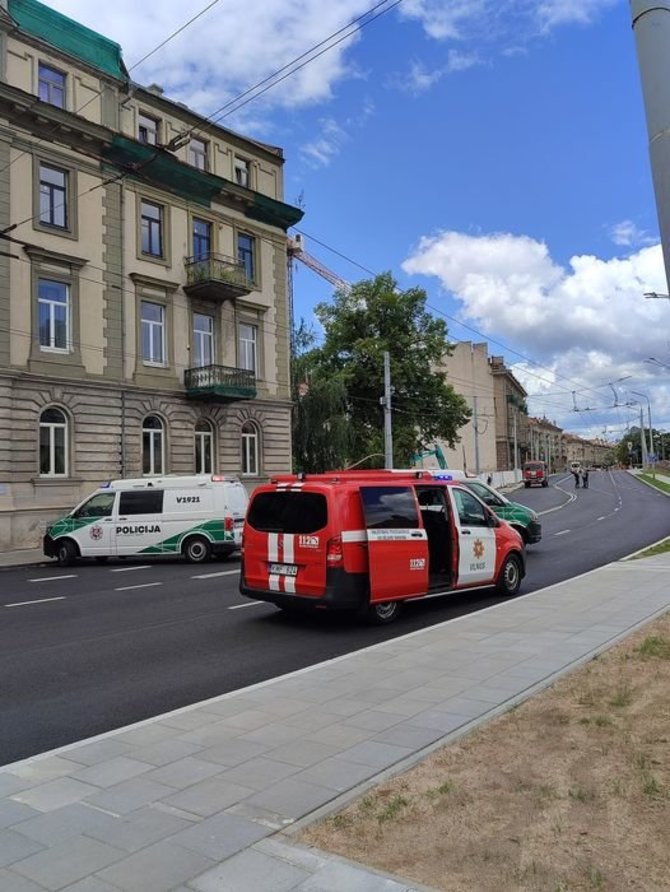 Įvykio liudininkės Renatos nuotr./Įvykio vietoje