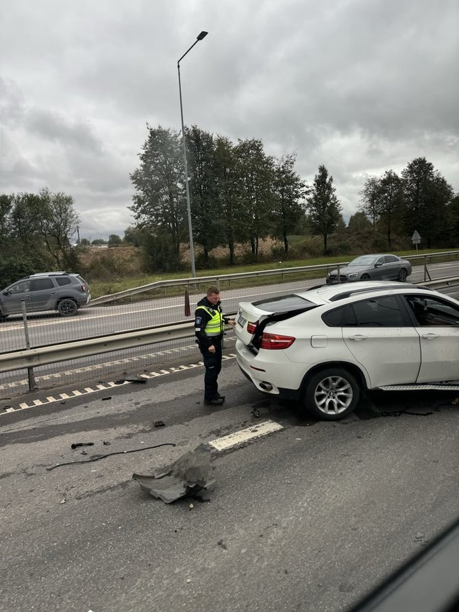 15min skaitytojo nuotr./Įvykio vietoje