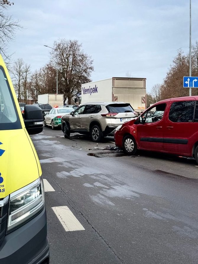 15min skaitytojo nuotr./Įvykio vietoje