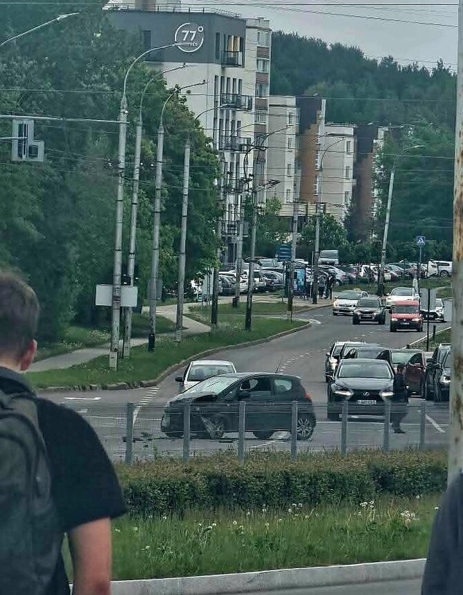 Nuotrauka iš „Facebook“ grupės „Reidas Vilniuje“/Įvykio vietoje