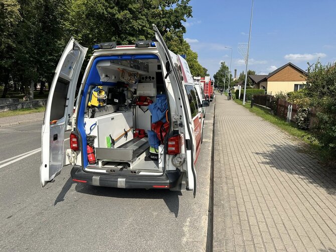 „Jurbarko šviesos“ nuotr./Įvykio vietoje