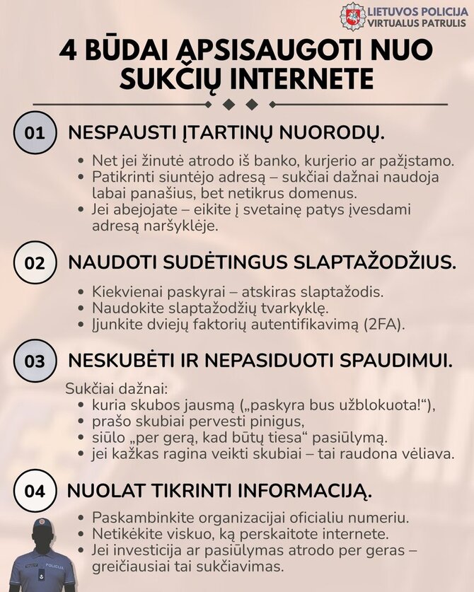 Policijos iliustracija/Temos iliustracija