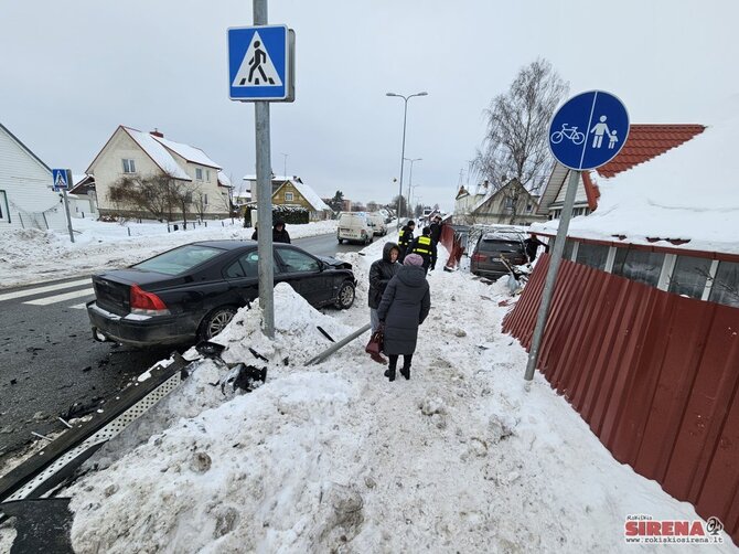 „Rokiškio sirenos“ nuotr./Įvykio vietoje