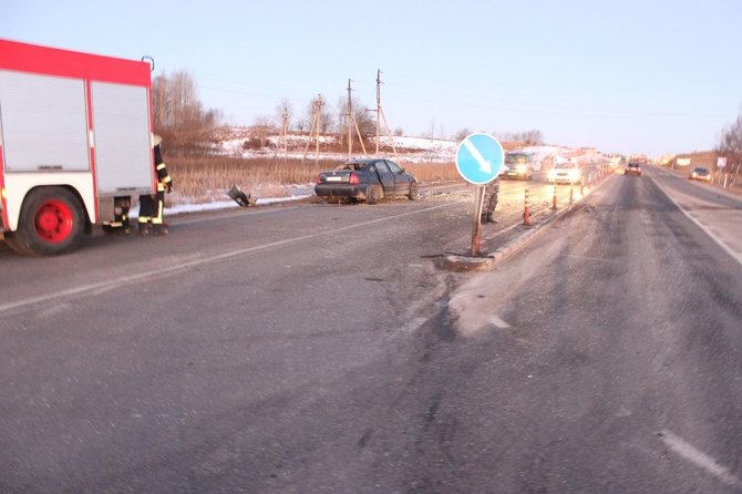 Telšių apskrities VPK nuotr./Įvykio vietoje