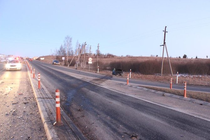 Telšių apskrities VPK nuotr./Įvykio vietoje