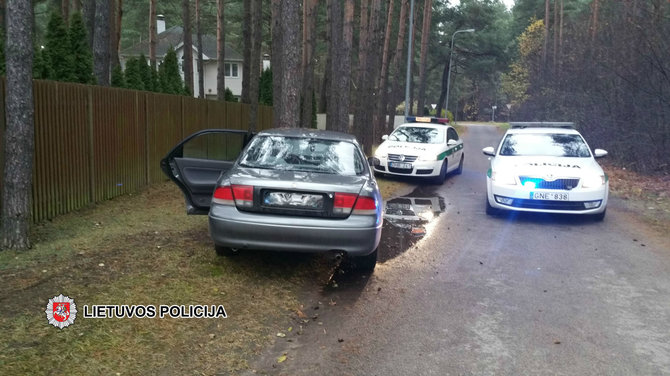 Vilniaus policijos nuotr./Įvykio vietoje