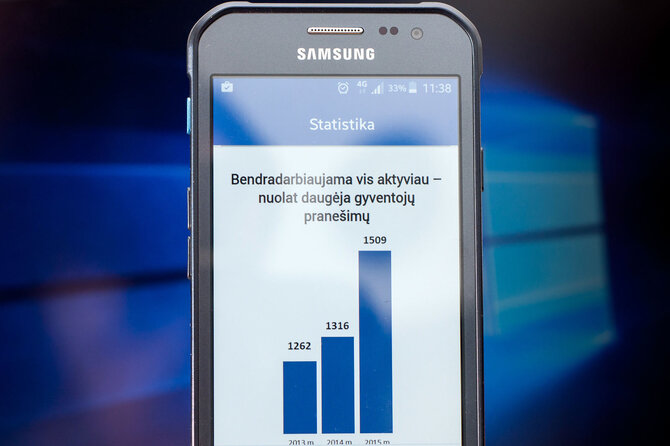 STT nuotr./STT mobili antikorupcinė programėlė