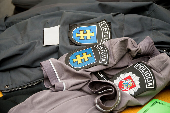 Policijos departamento nuotr./Naujo pavyzdžio uniformų pristatymas