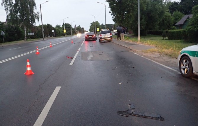 Kauno apskrities policijos nuotr./Įvykio vietoje