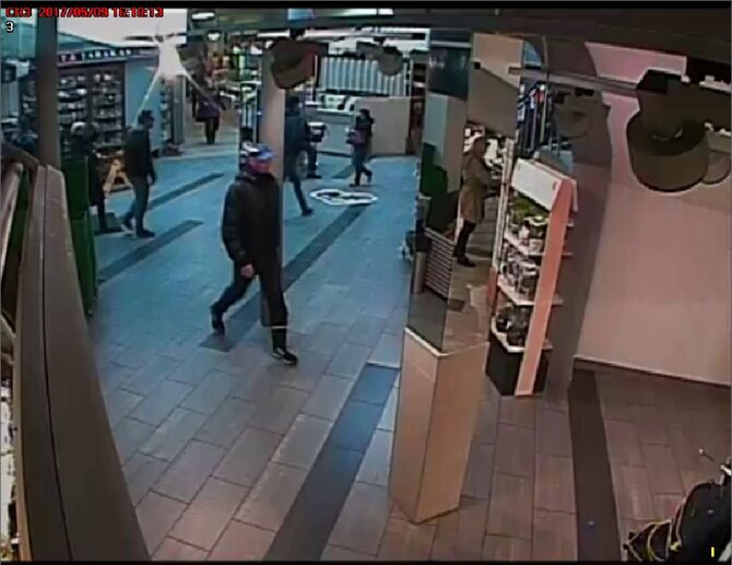 Alytaus apskrities policijos nuotr./Užfiksuotas įtariamasis