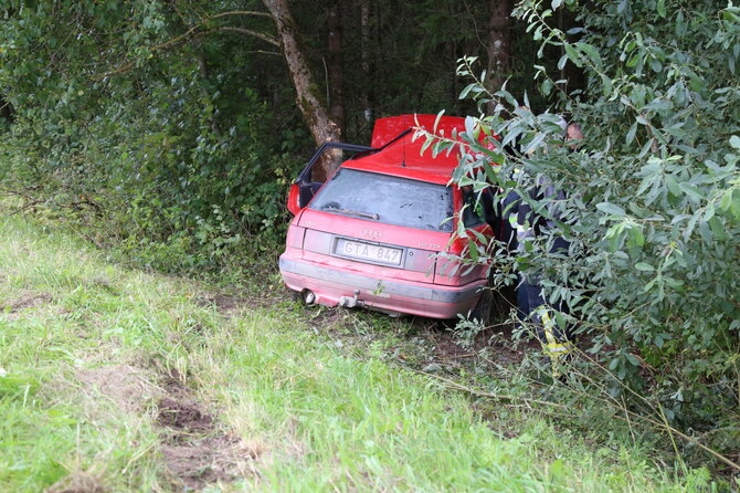 Luko Pilecko / Jurbarko „Šviesos“ nuotr./Įvykio vietoje