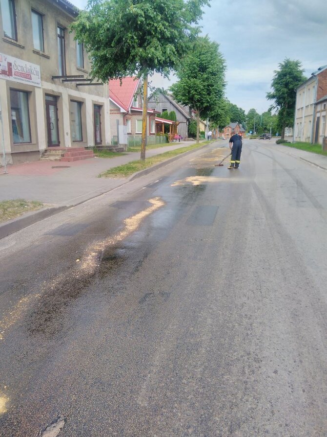 15min nuotr./Įvykio vietoje